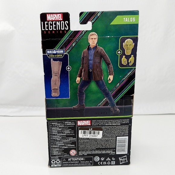 Marvel Legends Disney+ Secret Invasion Talos BAF Hydra Stomper 6” Figure New - Picture 16 of 16